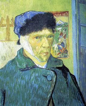 Vincent Van Gogh : Self-Portrait with Bandaged Ear